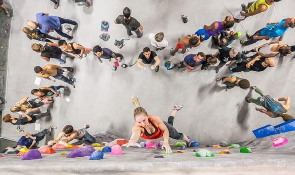 Climbing Comp in Los Angeles!