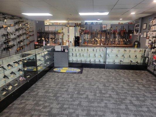 New store layout.  Come by and check it out.