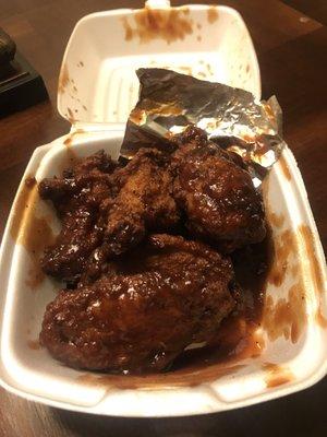 BBQ wings