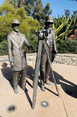 The founders of Balboa Park