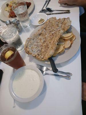 Chiken fried steak.