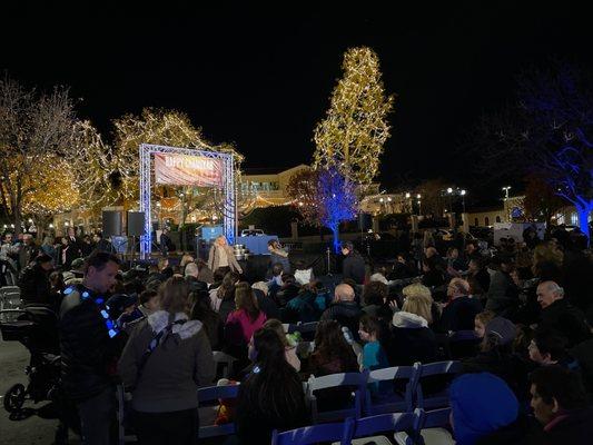 Menorah Lighting tonight