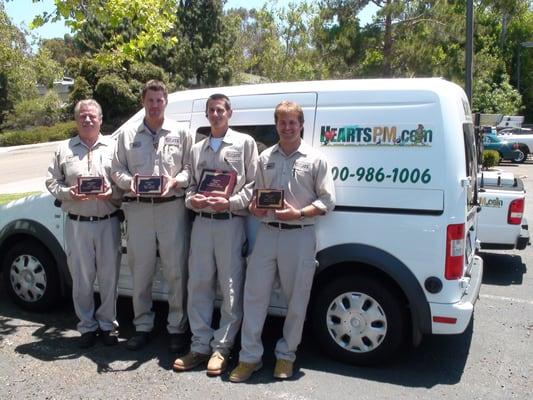 Named "Healthiest Company Finalist" by the San Diego Biz Journal, we help our pest control employees excell in work and life.