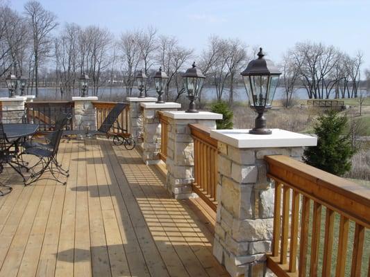 Custom Built Fence & Deck