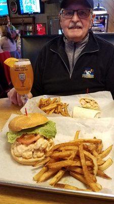 Todays special... SHRIMP SALAD AND BOARDWALK FRIES