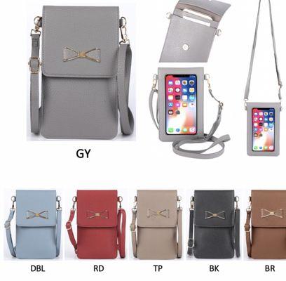 Popular smart phone crossbody wallets at affordable pricing!