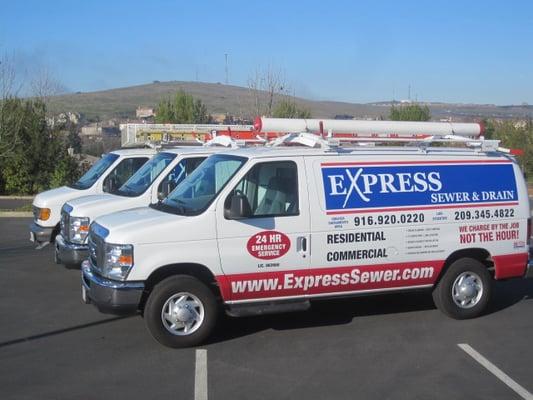 Our fleet of vans are ready to help you.