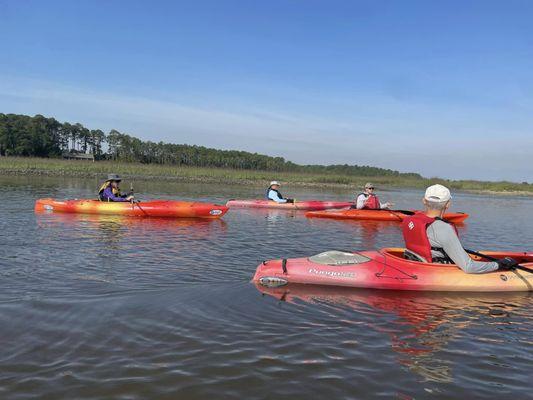 Leisurely paddle!