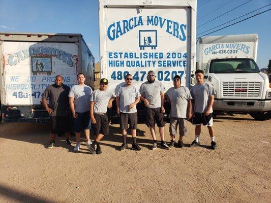 Some more of the guys at Garcia Movers