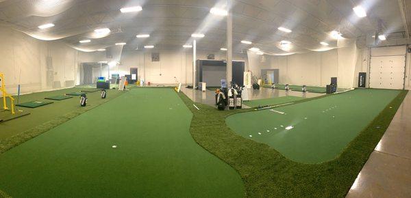 The Golf Leadership Academy indoor training facility in Farmington Hills!