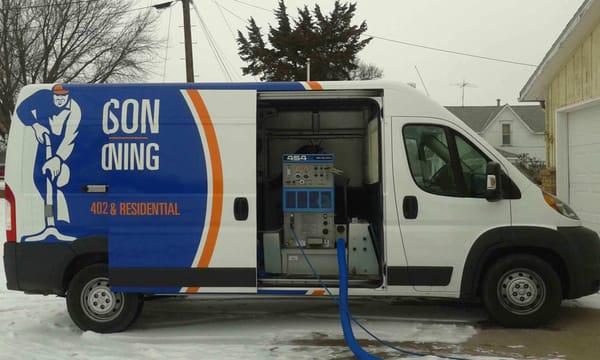 The cold weather doesn't stop the A team! Call your locally owned Christenson Carpet Cleaning today for a free estimate!...