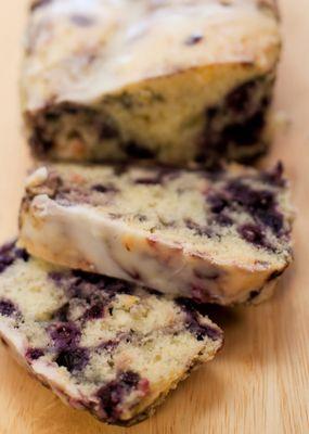 Blueberry Lemon Pound Cake.