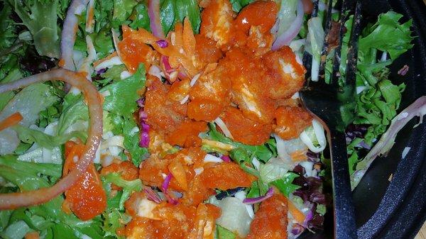 Buffalo Chicken salad from the Red Onion.