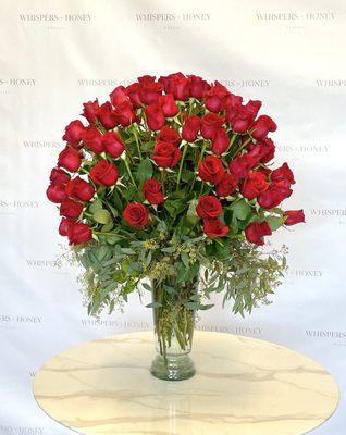 100 Long Stemmed Red Roses