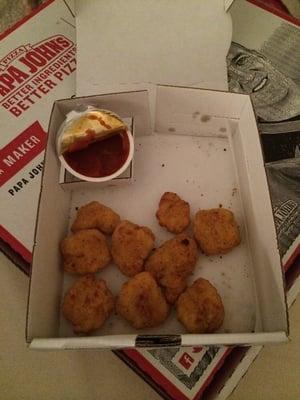 Chicken poppers - crappy