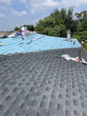 Shingle removal and installation