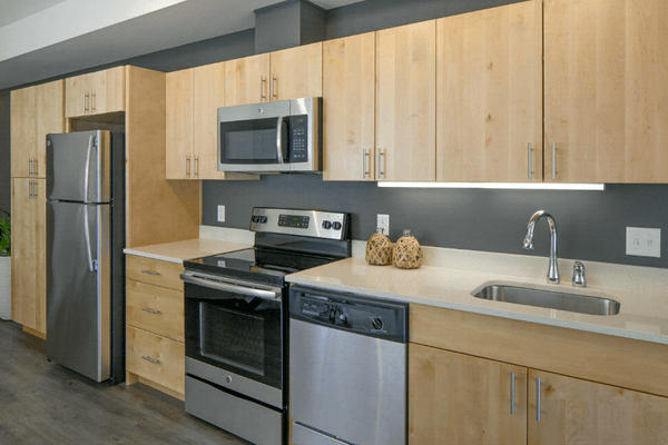 Kitchens with generous storage