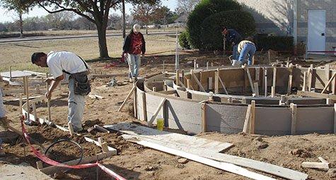 Building a large fountain