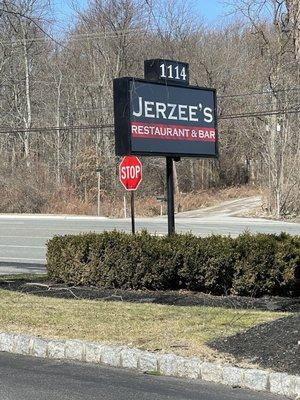 Restaurant sign