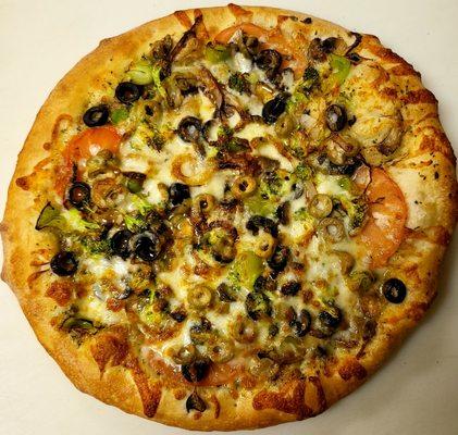 Vegetarian pizza