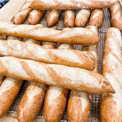 House made baguettes