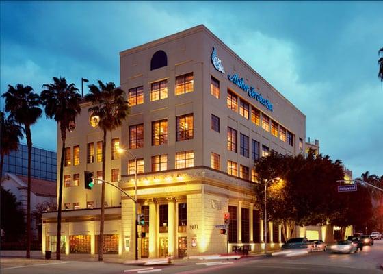 The Author Services Building on Hollywood; the Golden Age Theater is on the first floor.