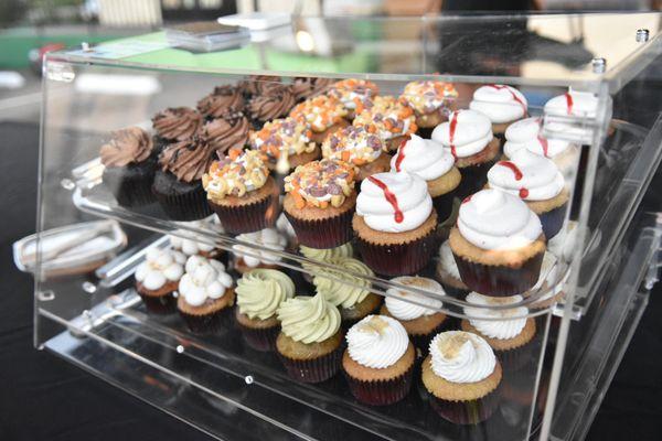 Flora's vegan cupcakes at First Friday Night Market