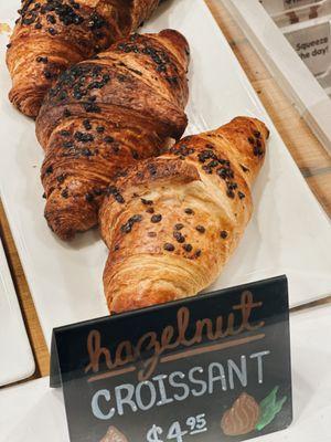 Croissants baked in-house