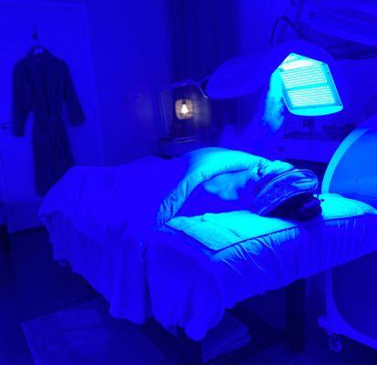 LED Blue Light therapy