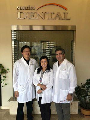 Meet (from left to right) Dr. Steven Shao, Dr. Mai Ong, Dr. Nader Mehr.