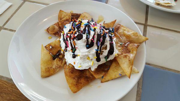 Awesome experimental fried ice cream!