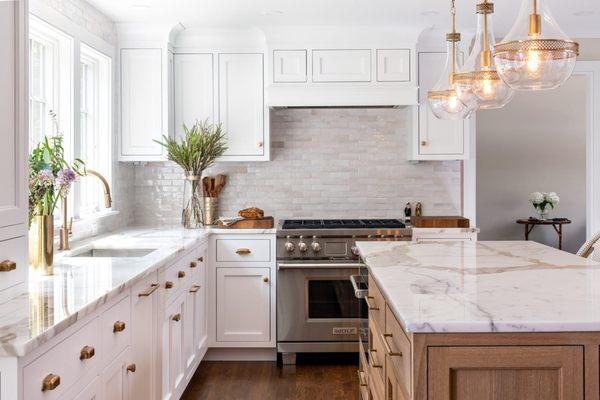 Example of a Full Kitchen Remodel.