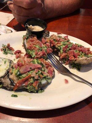 Oysters Rockefeller