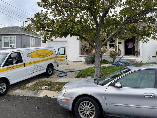 Professional Cleaning Van