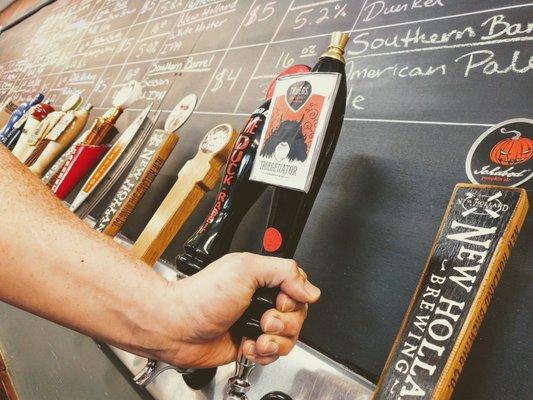 Mad Anthony's constantly rotates new beer, so there's always something fresh on tap.