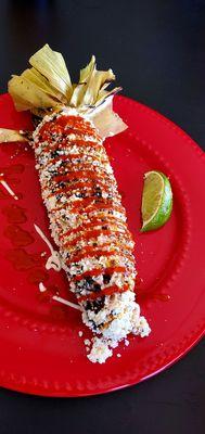 Elote Asado. So tasty