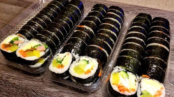 All the kimbap please!