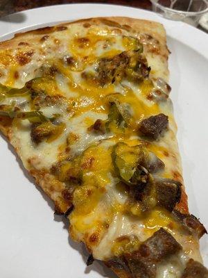 Slice of Cheeseburger Pizza