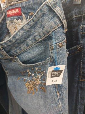 Overpriced jeans