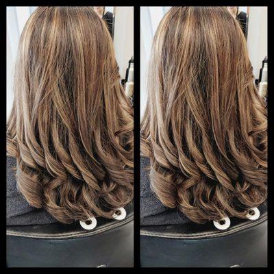 Beutiful balyage by Sofia at Anayah's.