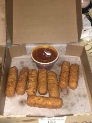 Fried Mozzarella Sticks