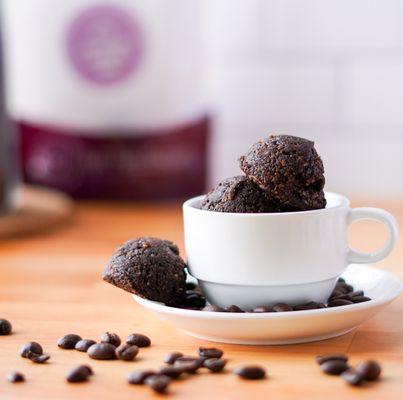 Chocolate Espresso Keto Cookie Bites