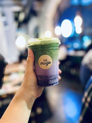 Blueberry Macha(ice)