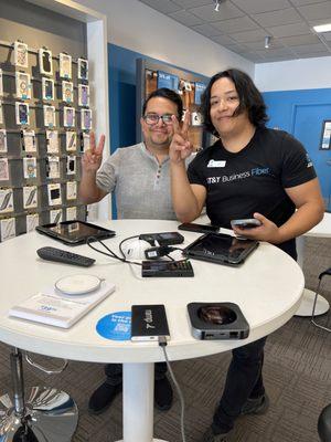 Eddie and Owen from AT&T