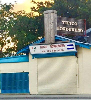 Near Wynwood Miami area. Hearty food at cheap price. The Baleadas are great for breakfast similar to a breakfast burrito but no potatoes.