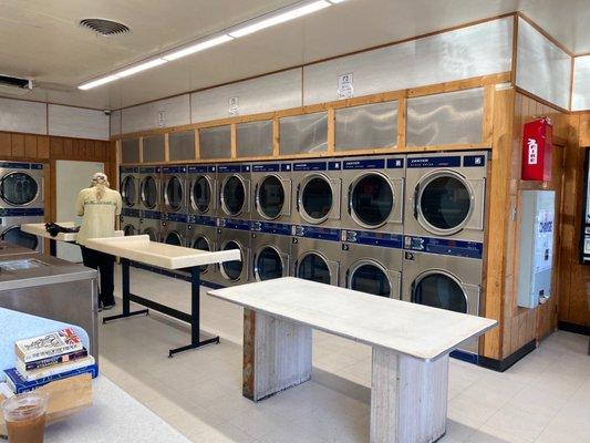 Wall of dryers!!!