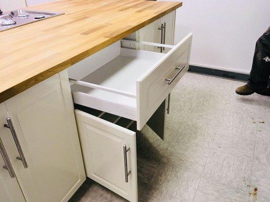 Kitchen Island Installation by FANJ