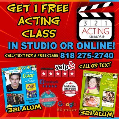 3-2-1- Talent Showcase Acting Studios