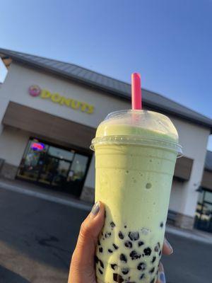 Honeydew boba