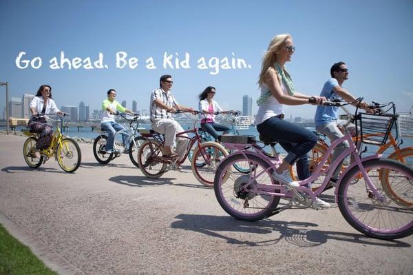 Go Ahead. Be a kid again...